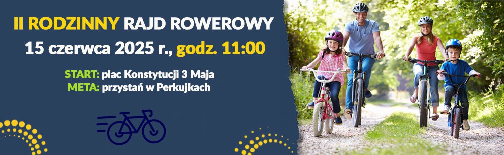 II Rodzinny Rajd Rowerowy "Aktywne Miasto" w Bartoszycach